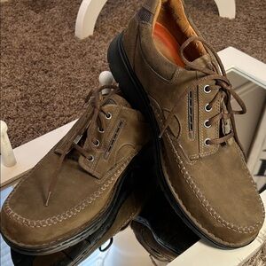 Men's Brown Leather Casual Shoes